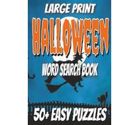 Halloween Word Search Book: Easy to Read Word Search Book about Halloween, Ghosts, and More! 6x9 Inches, 50+ Puzzles...Great for Holidays, Gifts, or Haunt Lovers!