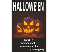 HALLOWE'EN WORD SEARCH BOOK: HALLOWE'EN SEARCH, WORD SEARCH, FUN, HOLIDAY OR FREE TIME. 6X9 IN.