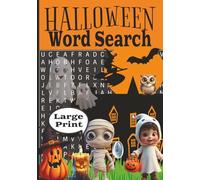 Halloween Word Search Book: Halloween-Themed Word Find Puzzle Book | 7x10 inch, 116 pages, Large Print | Adults, Seniors & Teens | Stress Relieving & ... Entertainment | Great Party Favor Gift