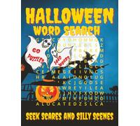 Halloween Word Search Book - large print: Word Searches with Easy to Read Print about Witches, Pumpkins, Ghosts and More | 8.5x11 inches, 120 pages | ... nights, trick-or-treat fun and cozy evenings.