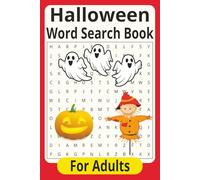 Halloween Word Search Book: Scary Word Searches for Adult Puzzle Lovers! | 6x9 inches, 110 pages | 50+ Puzzles...A Halloween-Themed Gift For The Haunted Season!