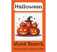 Halloween Word Search Book: Word Searches with Easy to Read Print about Halloween, Witches and Ghost and More | 6 x 9 inches, 110 pages | 50+ Puzzles … Gift for Vacations, Holidays and Free Time