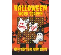 Halloween Word Search Book: Word Searches with Easy to Read Print about Pumpkins, Witches, Ghosts and More | 6x9 inches, 120 pages | 60 Puzzles | 900 ... fun, and chilling autumn evenings.