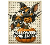 Halloween Word Search For Adults: 100 Pages With Halloween and Fall Themed Words For Adults.