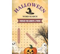Halloween Word Search For Adults & Teens: 400+ Spooky Word Puzzles For Halloween Fun And Relaxation