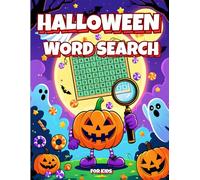Halloween Word Search for Kids: Fun and Easy Spooky Puzzles with Ghosts, Pumpkins, Candy and More - Not-Scary Halloween Activity Book for Boys and Girls Ages 8-12