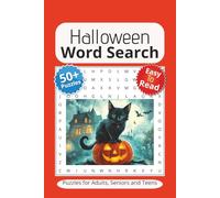 Halloween Word Search: Fun For all Ages | 6X9 inches, 110 pages | Gift for Vacation, Holidays, and Free Time
