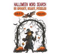 HALLOWEEN WORD SEARCH: Halloween Word Puzzle for Kids Ages 8-13 | Easy to Read Puzzles | Spooky word search puzzles | This activity will boost your ... Puzzles | Celebrate the spirit of the season.