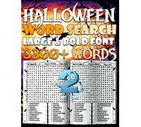 Halloween Word Search - Large Print Puzzle Book, Volume 2: Even More Spooky Word Search Puzzles | Pumpkins, Costumes, Skeletons, Monsters, Scary ... & Teens (Halloween Word Games Collection)