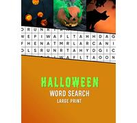 Halloween Word Search Large Print: Spooky wordsearch for seniors with Dementia and Alzhiemers | All Saints' Day word finder puzzle book for the ... and memory loss game (Large Print Wordsearch)