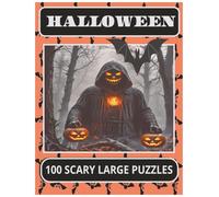 HALLOWEEN WORD SEARCH PUZZLE: 100 Spooky Puzzles, 9 Words Each, Fun for Adults & Teens.