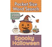 Halloween Word Search Puzzle Book: 4 x 6 inches Small Compact Size - Travel Friendly Polish Puzzle Book for Teens Adults and Seniors , With Answers At The Back