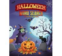 Halloween Word Search Puzzle Book: 500 Spooky Words to Find - Fun Brain Teasers for Kids & Adults