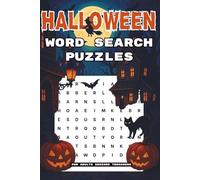Halloween Word Search Puzzle Book: 55 Halloween Themed Word Find Puzzles | Haunted Houses, Ghosts, Witches, Spooky Words & More | 6x9 Inches