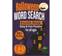 Halloween Word Search Puzzle Book: Easy & Fun Word Search Puzzles for Kids, Teens, and Adults | 50+ Spooky Games for Relaxation and Entertainment