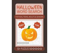 Halloween Word Search Puzzle Book: Easy-to-Read Word Searches About Halloween, Witches, Ghosts, and More | 6x9 Size, 110 Pages | 50+ Fun Puzzles … A ... Holidays, Vacations, or Relaxing Free Time