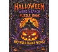 Halloween Word Search Puzzle Book for Adults: 100 Word Search Puzzles Covering Seasonal - Hours of Fun and a Perfect Gift for Adults
