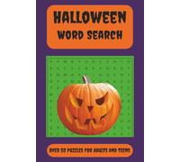 Halloween Word Search Puzzle Book: Fun and Spooky Word Searches with easy to read print about Halloween | 6x9 inches, 110 pages | 50+ puzzles ... Gift for holiday, party favors, and free time