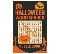Halloween Word Search Puzzle Book: Spooky Fun Brain Games with Ghosts, Pumpkins, Witches, Monsters & More | Perfect Halloween Activity Book for All Ages