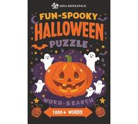 Halloween Word Search Puzzle Book: Spooky & Fun Puzzles for Kids, Teens & Adults, Includes Ghosts, Witches, Monsters & More - Large Print & Solutions | Great for Vacations, Holidays and Free time
