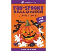 Halloween Word Search Puzzle Book: Spooky & Fun Puzzles for Kids, Teens & Adults, Includes Ghosts, Witches, Monsters & More - Large Read Print & Solutions | Great for Vacations, Holidays and Free time