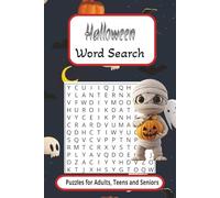 Halloween Word Search Puzzle Book: Spooky puzzles for kids, teens, and adults to enjoy all season long!