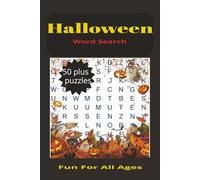 Halloween Word Search Puzzle Book: Spooky Puzzles & Ghoulish Fun: A Halloween Word Search Puzzle Adventure