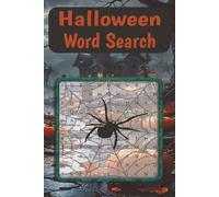 Halloween Word Search: Puzzle Book with Easy to Read Print all About Halloween | 6x9 inches, 110 pages, 55+ Puzzles | For Holiday, Vacation, Gift, and More