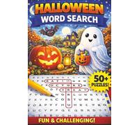 Halloween Word Search Puzzle Book: Word Search with Easy to Read about Spooky, Haunted House, Costumes, and more [6x9 inches, 110 pages] 50+ puzzle....a Gift for Vacations, Holidays, and Free Times