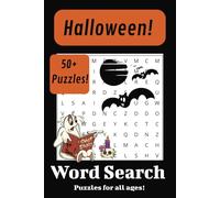 Halloween Word Search Puzzle Book: Word Search with Easy to Read Print about Halloween, myths, scary stories, and more| 6x9 inches, 110 pages| 50 + ... for Vacations, Holidays, and Free Times.