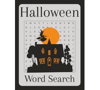 Halloween Word Search Puzzle Book: Word Search with Easy to Read Print about Halloween, Pumpkins, Ghost and More | 8.5x11 inches, 110 pages | 55+ Puzzles...Gifts for Holidays, Vacations and Free Time