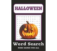 Halloween Word Search Puzzle Book: Word Searched with Easy to Read Print about Ghosts, Witches, and Pumpkins and More | 6 x 9 inches, 110 Pages | 50+ ... … Gift for Vacation, Holiday and Free Times