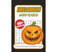 Halloween Word Search Puzzle Book: Word Searches about pumpkins, witches, goblins & more | 6x9 inches, 100 pages | 50+ puzzles