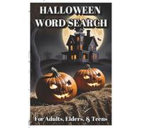 Halloween Word Search Puzzle Book: Word Searches Easy to Read Print about Halloween, Trick or Treating, Spooky and More | 6x9 inches, 110 pages | 50+ ... Gift for Vacations, Holidays and Free Times