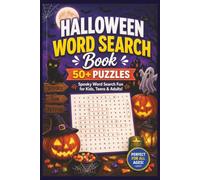 Halloween Word Search Puzzle Book: Word Searches with Easy to Read Print about A Spooky Halloween Collection of Puzzles, and More | 6x9 inches, 110 ... gift for Vacations, Holidays and Free Time