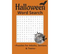 Halloween Word Search Puzzle Book: Word Searches with Easy to Read Print about and around the Halloween Holiday | 6x9 Inches, 110 Pages | 50+ Puzzles ... Gift for Vacations, Holidays, Free Times
