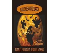 Halloween Word Search Puzzle Book: Word Searches with Easy to Read Print about Halloween | 6x9 inches 110 pages | 50+Puzzles... Gift for Free time Halloween, Holiday