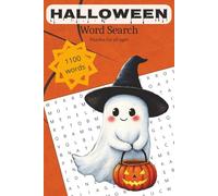 Halloween Word Search Puzzle Book: Word Searches with Easy to Read Print about Halloween, Costumes, Treats, and More | 6x9 Inches, 110 pages | 50+ ... (6x9 Holiday Word Search Puzzle Books)