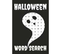 Halloween Word Search Puzzle Book: Word Searches with Easy to Read Print about Halloween, Ghosts, Creepy Things and More | 6x9 inches, 110 pages | 50+ ... … Gift for Vacations, Holidays and Free Times
