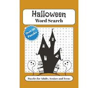 Halloween Word Search Puzzle Book: Word searches with Easy to Read Print about Halloween, ghosts, monsters and more | 6x9 inches, 110 pages | 50+ ... while traveling, on holidays or at leisure