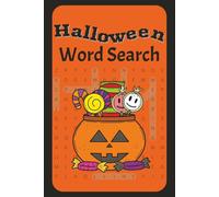 Halloween Word Search Puzzle Book: Word Searches with Easy to Read Print about halloween, ghosts, witches, and More | 6x9 inches 110 pages | 50+ pages ... Gifts for Vacations, Holidays, Free Time