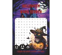 Halloween Word Search Puzzle Book: Word Searches with Easy to Read Print About Halloween, Holiday, Ghost and More / 6x9 inches, 110 pages / 50+ Puzzles... Gift for Vactions, Holidays and Free Time