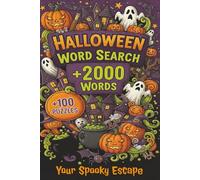 Halloween Word Search Puzzle Book: Word Searches with Easy to Read Print About Halloween, Horror, Supernatural and More | 6x9 inches, 134 pages | 100+ ... Gift for Vacations, Holidays and Free Times