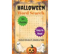 Halloween Word Search Puzzle Book: Word Searches with Easy to Read Print about Halloween, Monsters, Spooky Things and More | 6x9 inches, 110 pages, ... for Vacations, Holidays and Leisure Times