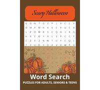Halloween Word Search Puzzle Book: Word Searches with Easy to Read Print about Halloween, Pumpkin, Witch and More | 6 x 9 inches, 110 pages | 50+ Puzzles... Gift for Vacations, Holidays and More