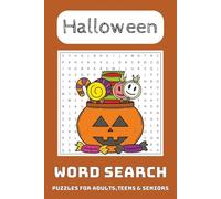Halloween Word Search Puzzle Book: Word Searches with Easy to Read Print about Halloween,Scary,Creepy and more | 6x9 inches, 110 pages | 50+ Puzzles… Gift for Vacations, Holidays, and Free Times