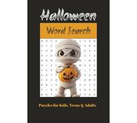 Halloween Word Search Puzzle Book: Word Searches with Easy to Read Print about Halloween, Spooky, Scary and More | 6x9 inches, 110 pages | 50+ Puzzles ... Gift for Vacations, Holidays and Free Times