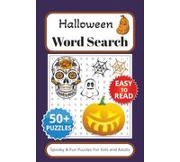 Halloween Word Search Puzzle Book: Word Searches with Easy to Read Print about Halloween, Spooky Season, Trick or Treat, Haunted Nights and More | 6x9 ... Gift for Vacations, Holidays and Free Times