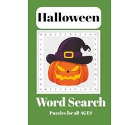 Halloween Word Search Puzzle Book: Word Searches with Easy to Read Print about Halloween, spooky, trick-or-treat and More | 6*9 Inches, 110 Pages | ... Gifts for Vacations, Holidays and Free Times.