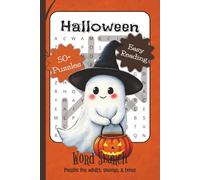 Halloween Word Search Puzzle Book: Word Searches with Easy to Read Print about Halloween, Spooky Vibes, Cozy Ghosts, and More | 6x9 inches, 110 pages ... for Vacations, Holidays, and Leisure Time